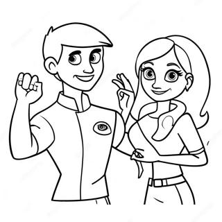 Trang To Mau Kim Possible Voi Ron Stoppable 100244-38876