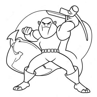 Trang To Mau Kim Possible Chien Dau Voi Drakken 100245-38879