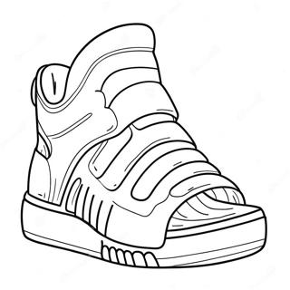 Trang Tô Màu Giày Yeezy Slide Thời Thượng Tranh Tô Màu