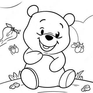 Trang To Mau Winnie The Pooh Halloween 101495-39954