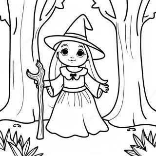 Trang To Mau Phu Thuy Gothic Trong Rung 101963 40332