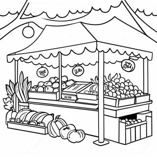 Trang To Mau Gian Hang Cho Nong San Day Mau Sac 102089-40419