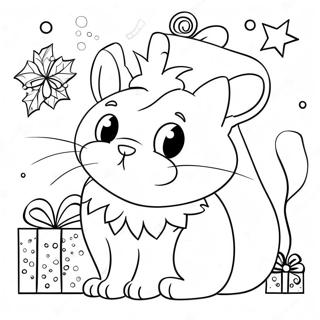 Trang To Mau Meo Giang Sinh Vui Tuoi 102373-40643