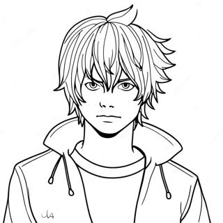 Trang To Mau L Lawliet Trong Hanh Dong 102451-40701