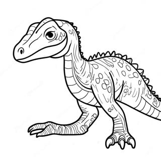 Indoraptor Tranh Tô Màu