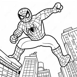 Trang To Mau Canh Hanh Dong Spiderman Lego Nang Dong 102837-41001