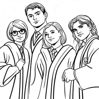 Trang To Mau Hoc Sinh Slytherin Trong Ao Choang 104766-42508
