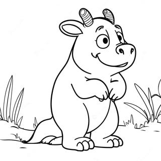 Gruffalo Tranh Tô Màu