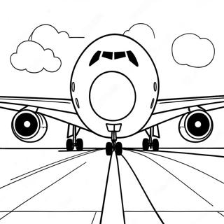 Trang To Mau May Bay A380 Tren Duong Bang 105564-43134