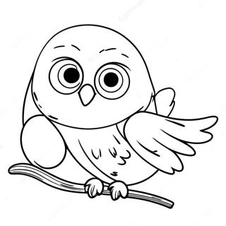 Trang To Mau Hedwig Voi Mot Buc Thu 105873-43375