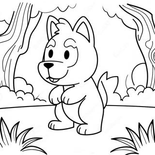 Trang To Mau Wolfoo Choi Trong Cong Vien 106055 43522