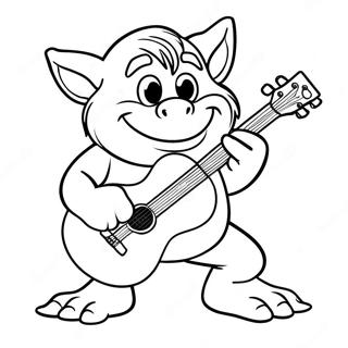 Trang To Mau Floyd Troll Choi Guitar 106336-43730