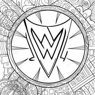 Trang To Mau Logo Wwe 107027 44275