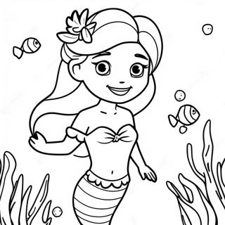 Trang To Mau Nang Tien Ca Elsa Xinh Dep Trong Ran San Ho 107874-44946