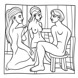 Trang To Mau Giai Doan Xanh Noi Tieng Cua Picasso 108389-45348