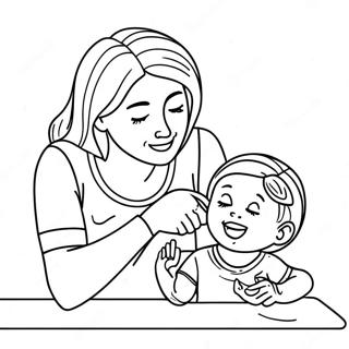 Trang To Mau Me Va Con Vui Tuoi 108906-45745