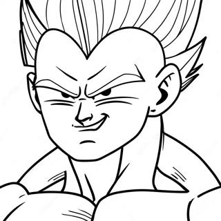 Trang To Mau Majin Vegeta Tranh Tô Màu