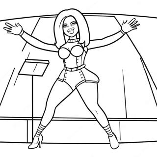 Trang To Mau Nicki Minaj Bieu Dien Tren San Khau 110085-46724