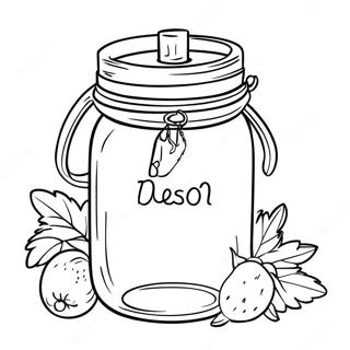 Mason Jar Tranh Tô Màu