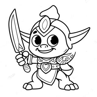 Trang To Mau Chop Chop Voi Kiem Skylanders 111091 47536