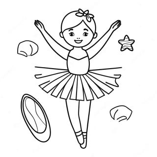 Trang To Mau Vu Cong Ba Le Voi Doi Giay Ballet Lap Lanh 11169-921