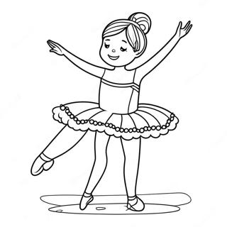 Trang To Mau Vu Cong Ba Le Voi Doi Giay Ballet Lap Lanh 11169-923