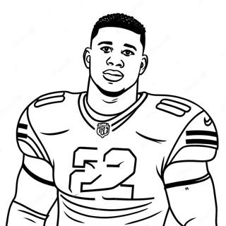 Saquon Barkley Tranh Tô Màu