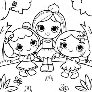 Trang To Mau Ban Be Lalaloopsy Trong Vuon 112962 49110