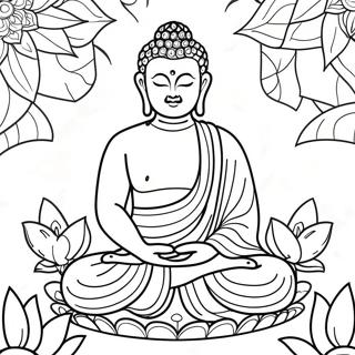 Trang To Mau Phat Giua Nhung Bong Hoa Sen 113218 49307