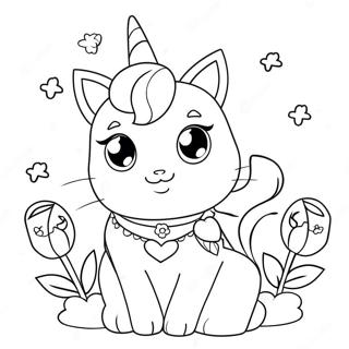 Trang To Mau Meo Ky Lan De Thuong Voi Hoa 11341 2459