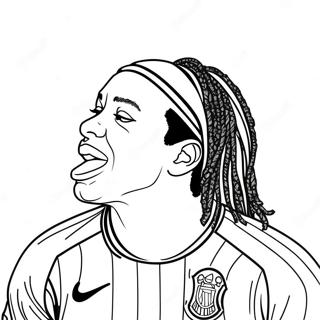 Ronaldinho Tranh Tô Màu