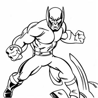 Trang Tô Màu X-Men Tranh Tô Màu