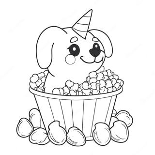 Puppycorn Tranh Tô Màu