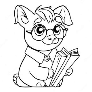 Trang To Mau Hoc Sinh Hufflepuff Vui Ve 115563-51125