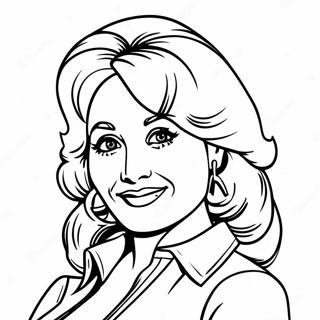 Dolly Parton Tranh Tô Màu