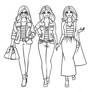 Trang To Mau Barbie Fashionista Voi Trang Phuc Phong Cach 116209-51634