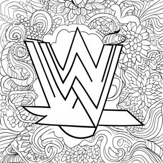 Trang To Mau Logo Wwe Tranh Tô Màu
