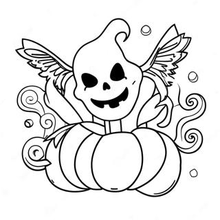 Logo Halloween Spirit Tranh Tô Màu