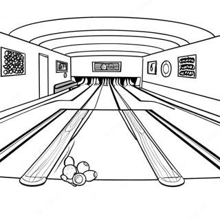 Bowling Tranh Tô Màu