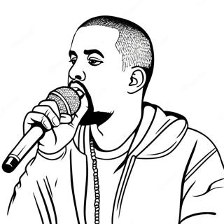 Kanye West Voi Micro Trang To Mau 117626-52886