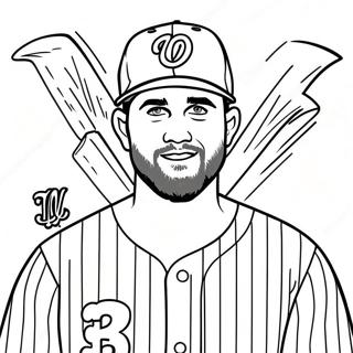 Bryce Harper Tranh Tô Màu