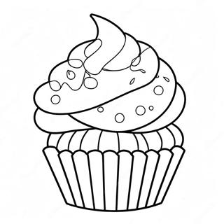 Banh Cupcake Phu Kem Cau Vong Trang To Mau 11903-379