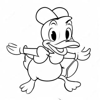 Trang To Mau Donald Duck Trong T Poz 1196-2025