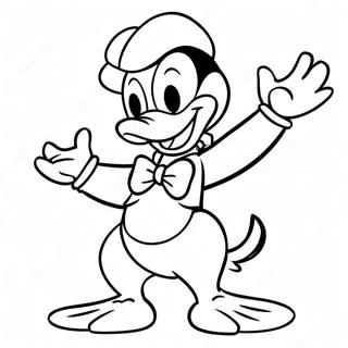 Trang To Mau Donald Duck Trong T Poz 1196-2027