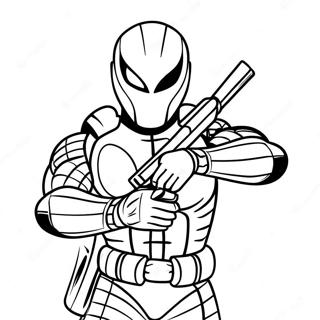 Trang To Mau Snake Eyes Che Do Tang Hinh Gi Joe Tranh Tô Màu
