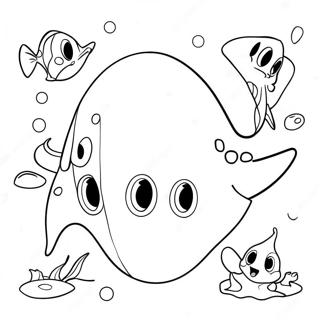 Trang To Mau Ca Duoi Hoat Hinh Voi Ban Be 120429-55181