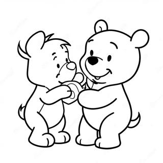 Trang To Mau Winnie The Pooh Tang Mot Trai Tim 121271-56003