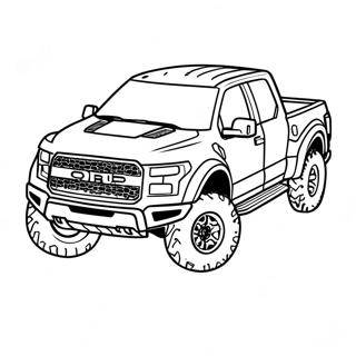 Ford Raptor Tranh Tô Màu