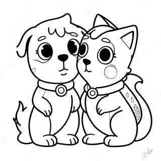 Trang To Mau Pomni Va Jax Tranh Tô Màu