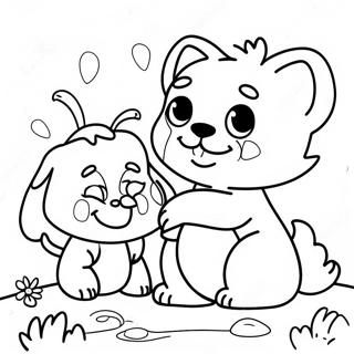 Trang To Mau Pomni Va Jax Tinh Nghich Tranh Tô Màu